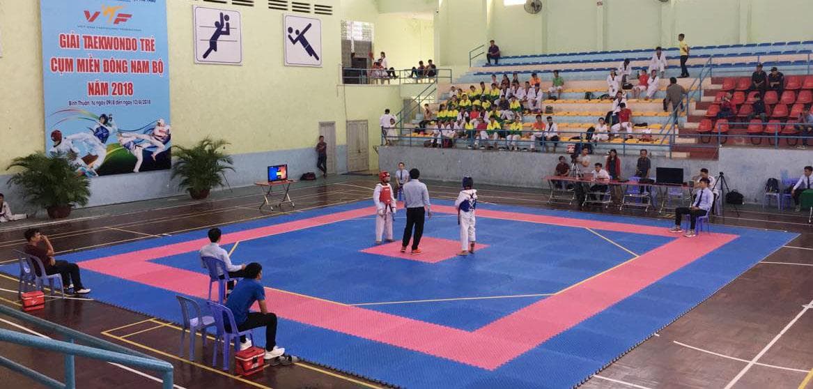 Khai mạc Giải taekwondo trẻ cụm miền Đông Nam Bộ