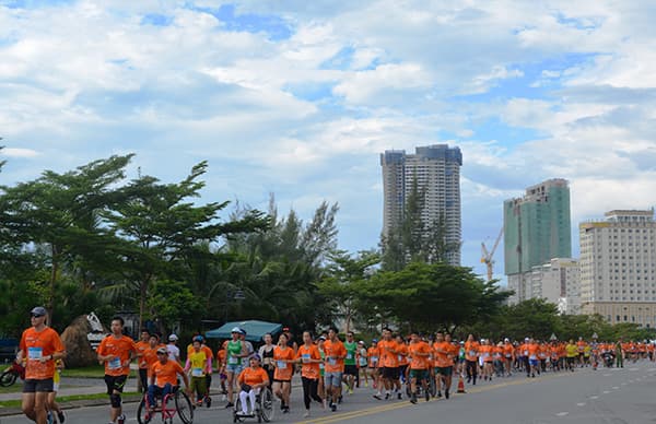Hơn 7000 vận động viên tham gia cuộc thi Marathon quốc tế Đà Nẵng 2018