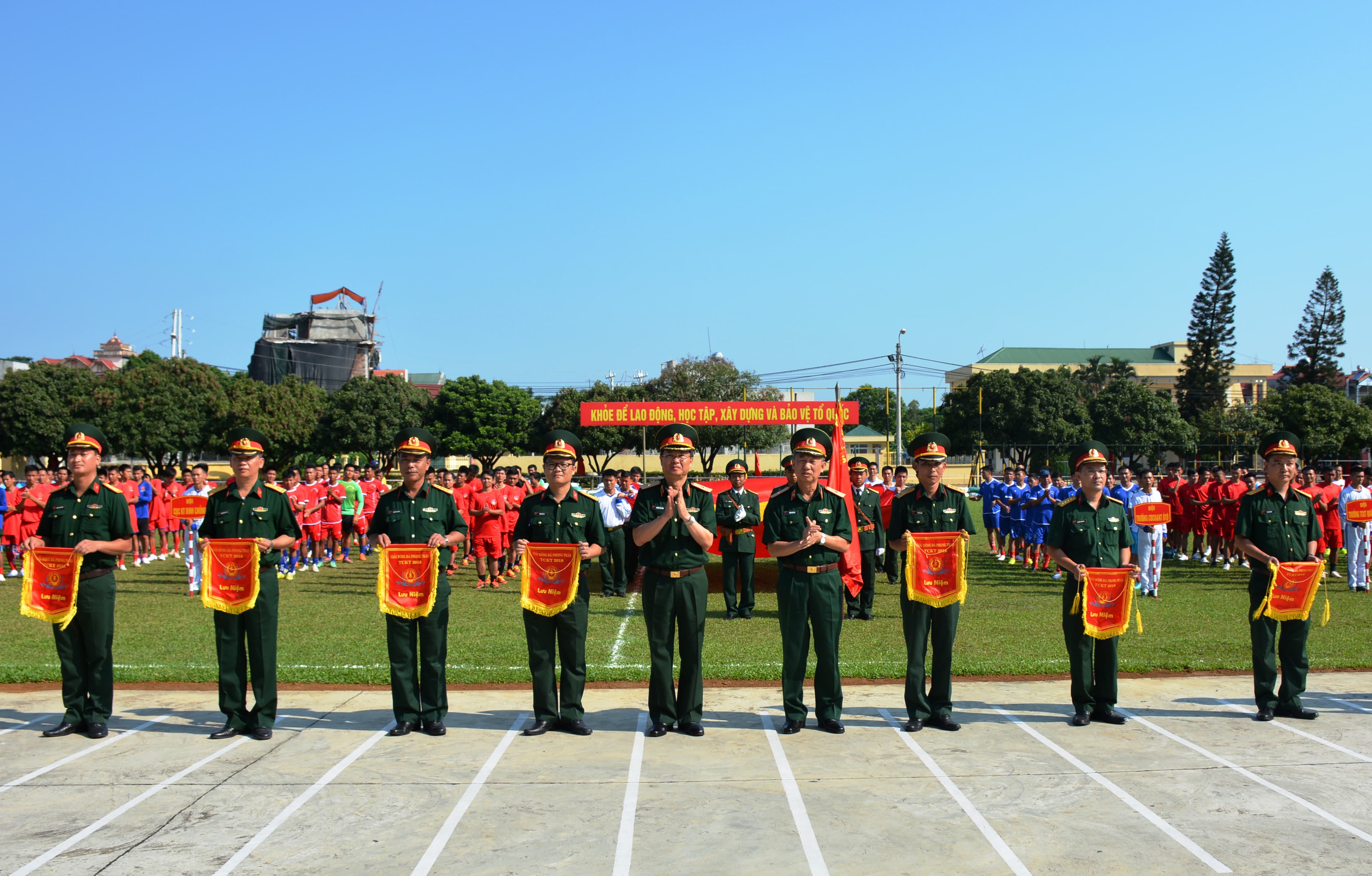 Tổng cục Kỹ thuật khai mạc giải bóng đá phong trào năm 2018