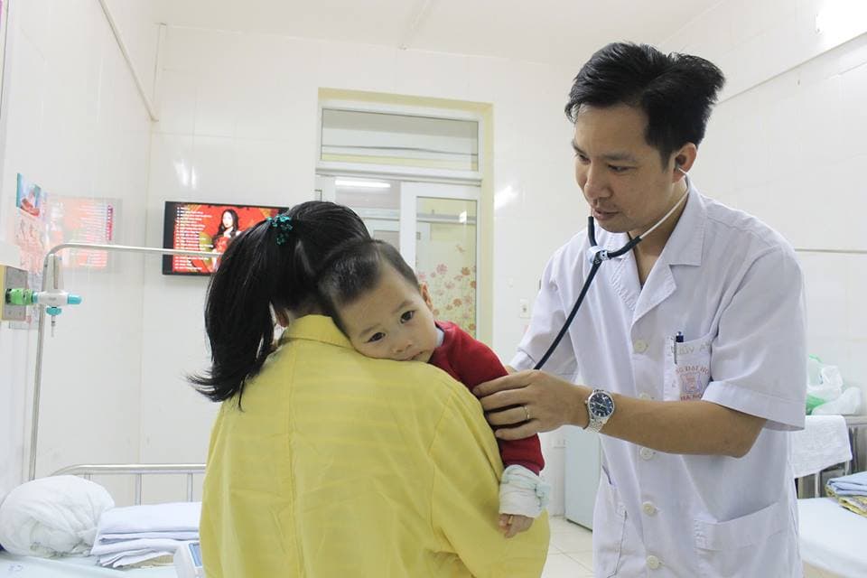 Hà Nội: Nhiều trẻ em bị bệnh sởi do không tiêm phòng