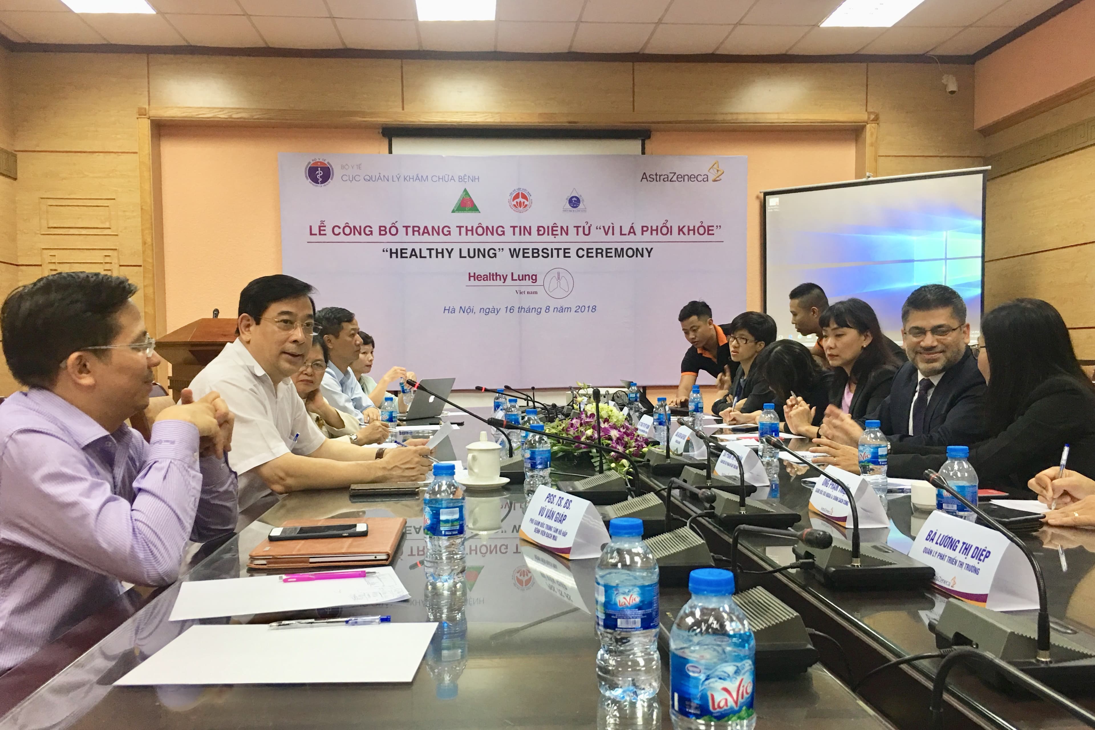 Bộ Y tế ra mắt trang thông tin điện tử "Vì lá phổi khỏe”