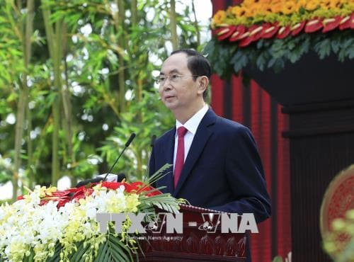Diễn văn của Chủ tịch nước Trần Đại Quang tại Lễ kỷ niệm 130 năm Ngày sinh Chủ tịch Tôn Đức Thắng