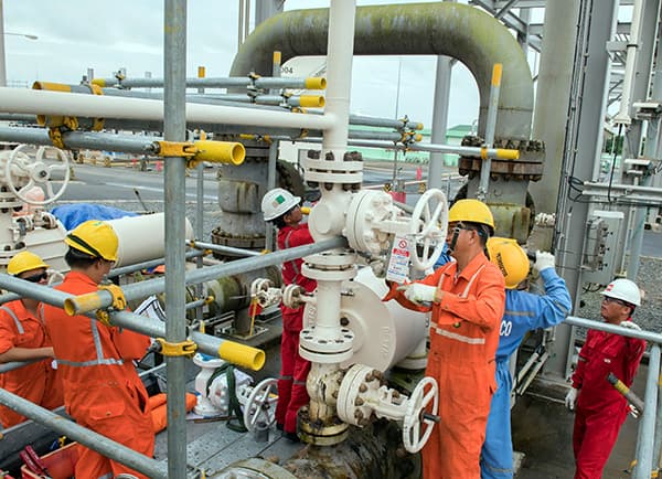 Hoàn thành công tác bảo dưỡng hệ thống đường ống khí Nam Côn Sơn