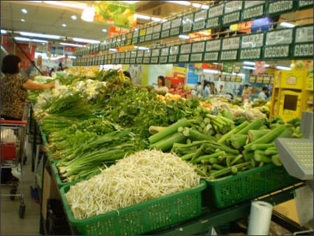 Giá thực phẩm đẩy CPI tháng 8 tăng cao