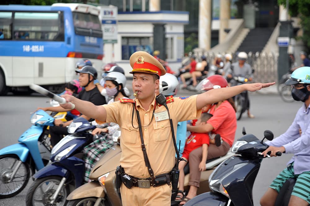 Giao thông được đảm bảo trong ngày dòng người trở lại Thủ đô sau kỳ nghỉ Tết Độc lập