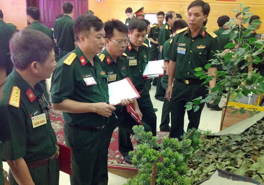 Khai mạc Hội thi sáng kiến, cải tiến mô hình, trang thiết bị huấn luyện hậu cần
