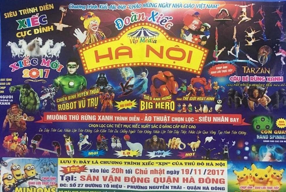 Xiếc mạo danh và những khó khăn của Liên đoàn Xiếc