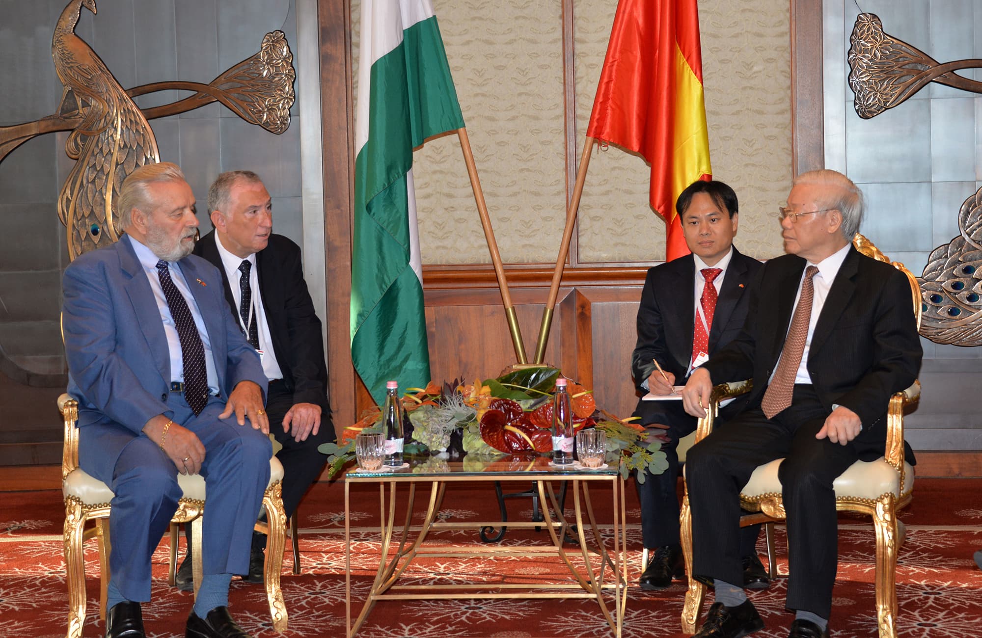 Tổng Bí thư Nguyễn Phú Trọng tiếp Chủ tịch Hội Hữu nghị Hungary-Việt Nam