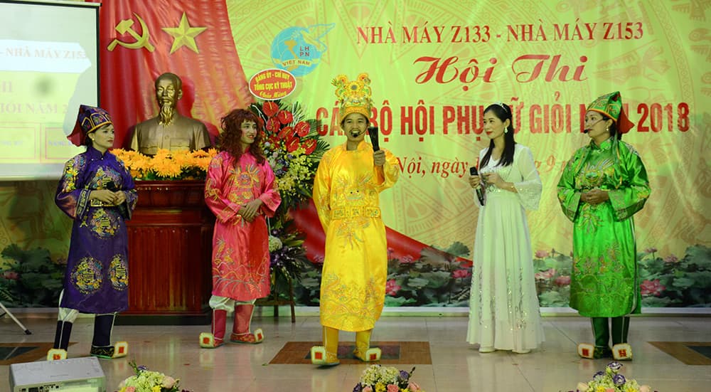 Hội thi cán bộ phụ nữ giỏi 2018 ở Nhà máy Z153 và Z133