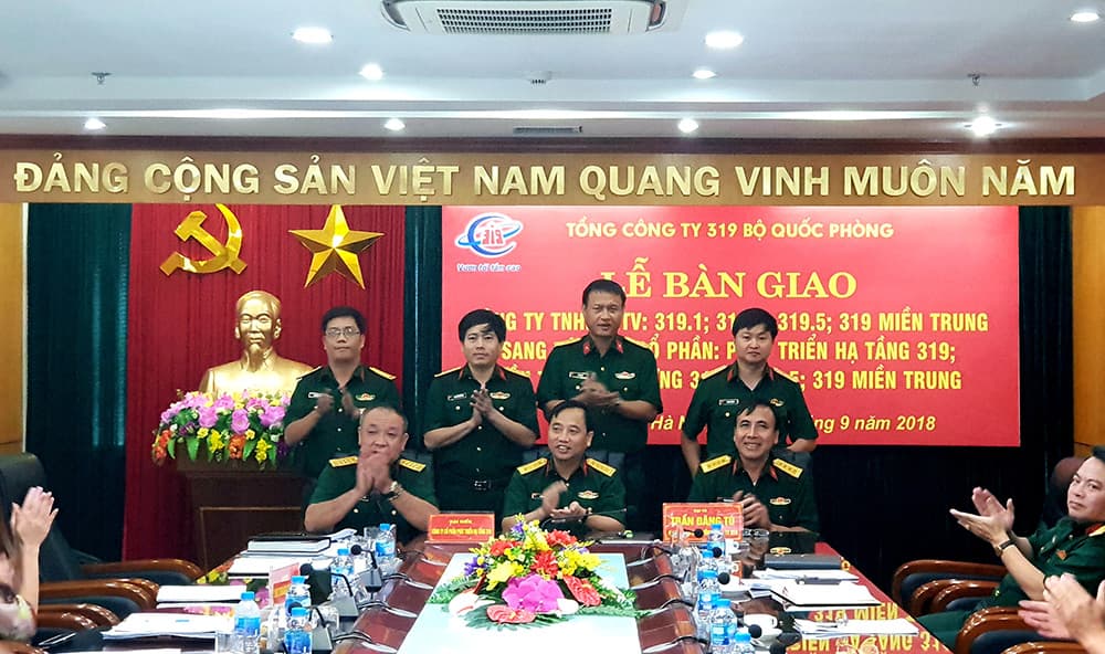 Tổng công ty 319 bàn giao 4 đơn vị thành viên sang công ty cổ phần