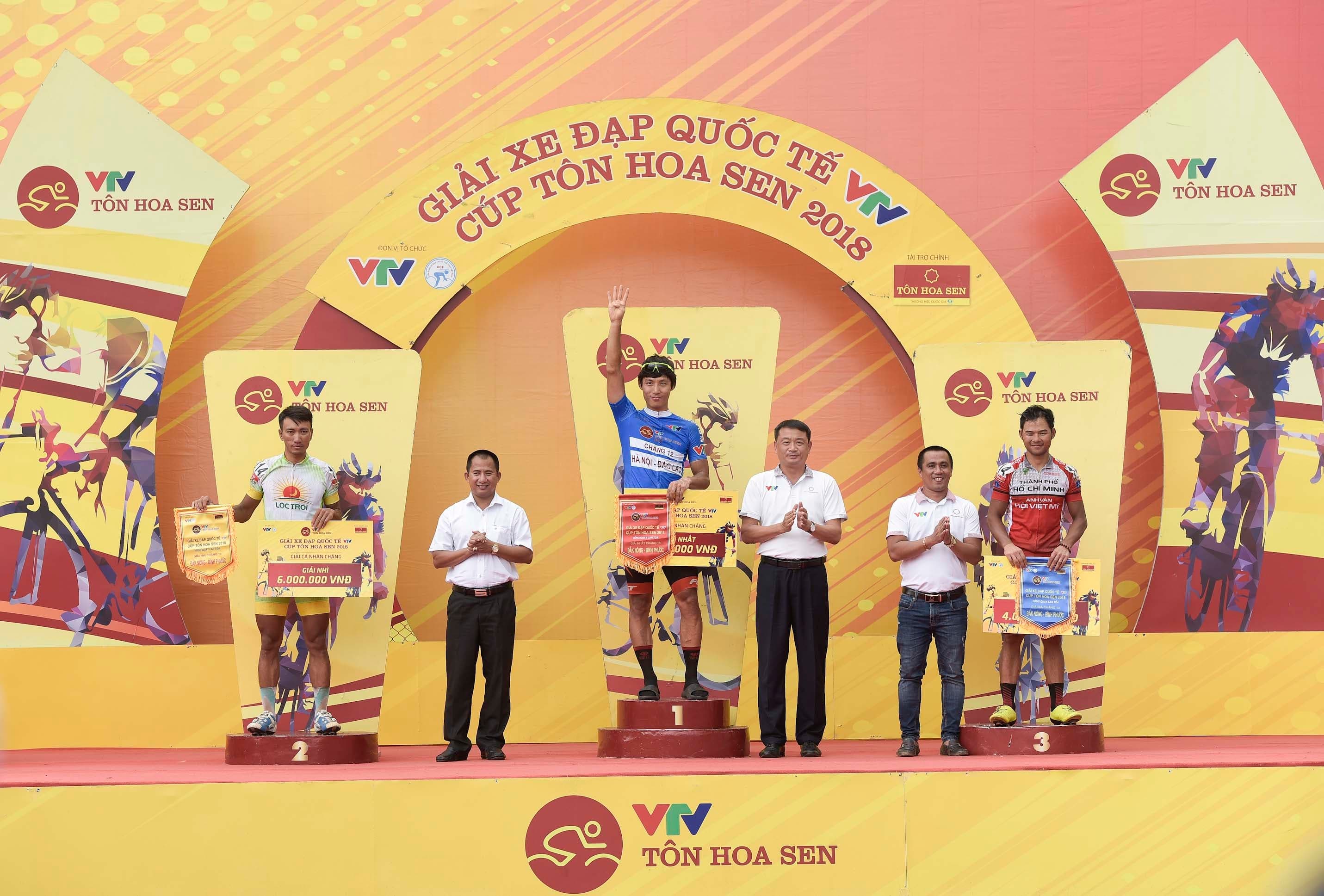 Chặng 13 Giải đua xe đạp quốc tế VTV-Cúp Tôn Hoa Sen 2018: Im Jaeyeon xứng danh “vua nước rút”