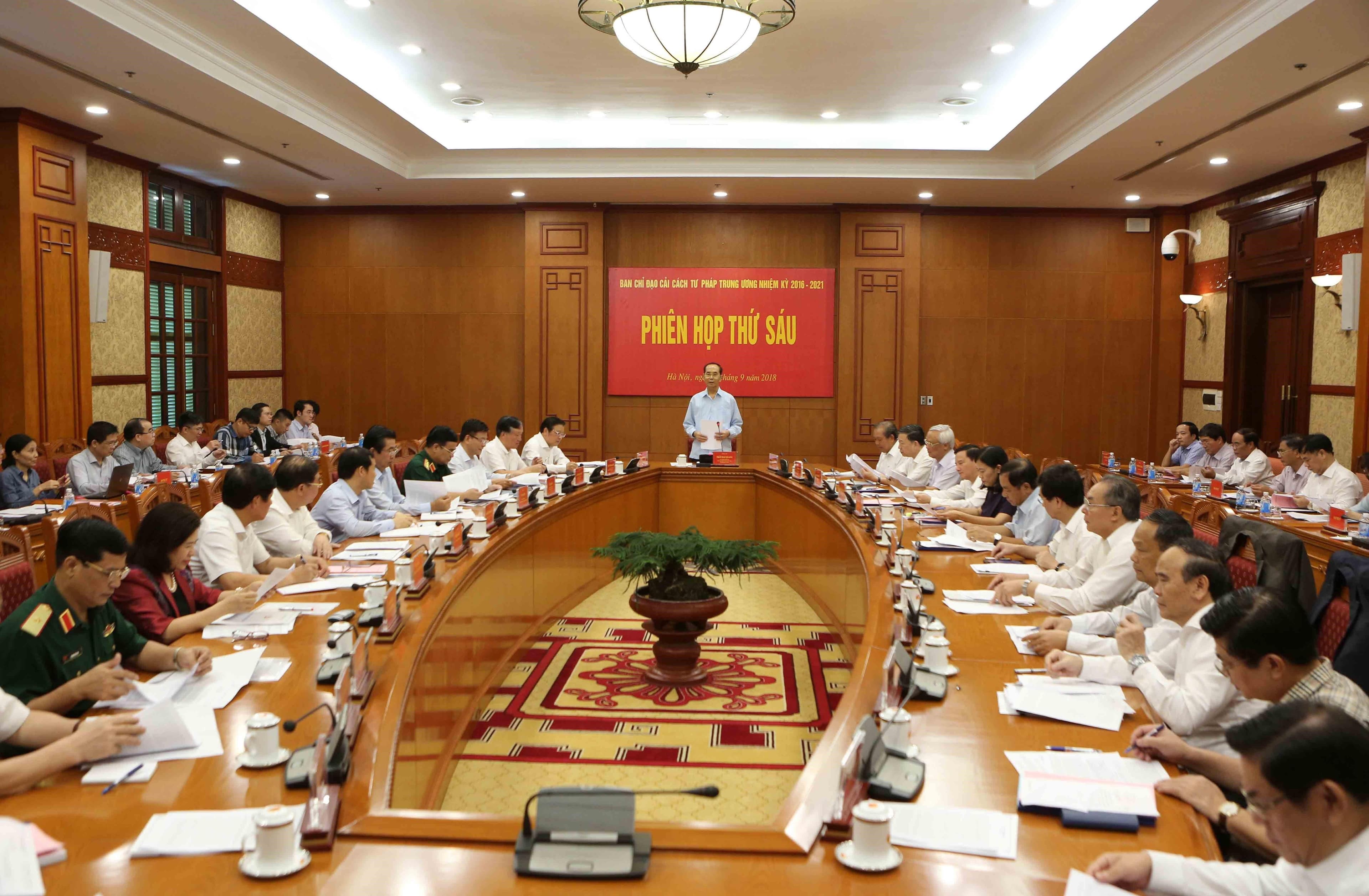 Cơ bản nhất trí với đề án đổi mới tổ chức, hoạt động của cơ quan tư pháp trong quân đội