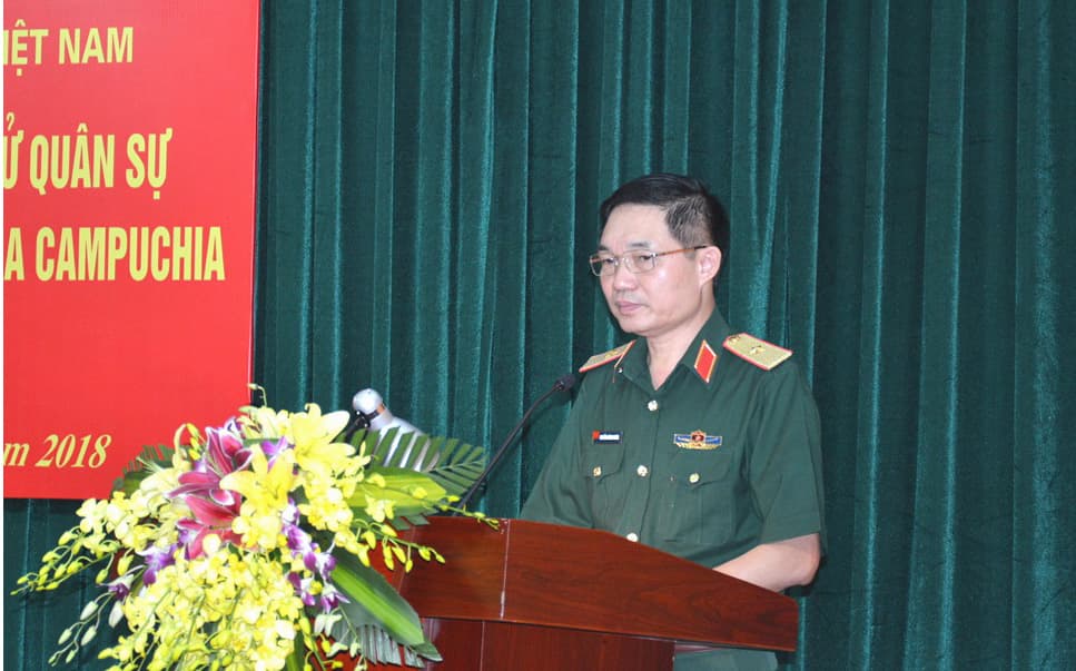 Khai mạc lớp tập huấn nghiệp vụ lịch sử quân sự cho quân đội Campuchia