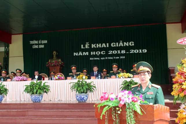 Trường Sĩ quan Công binh khai giảng năm học 2018 -2019
