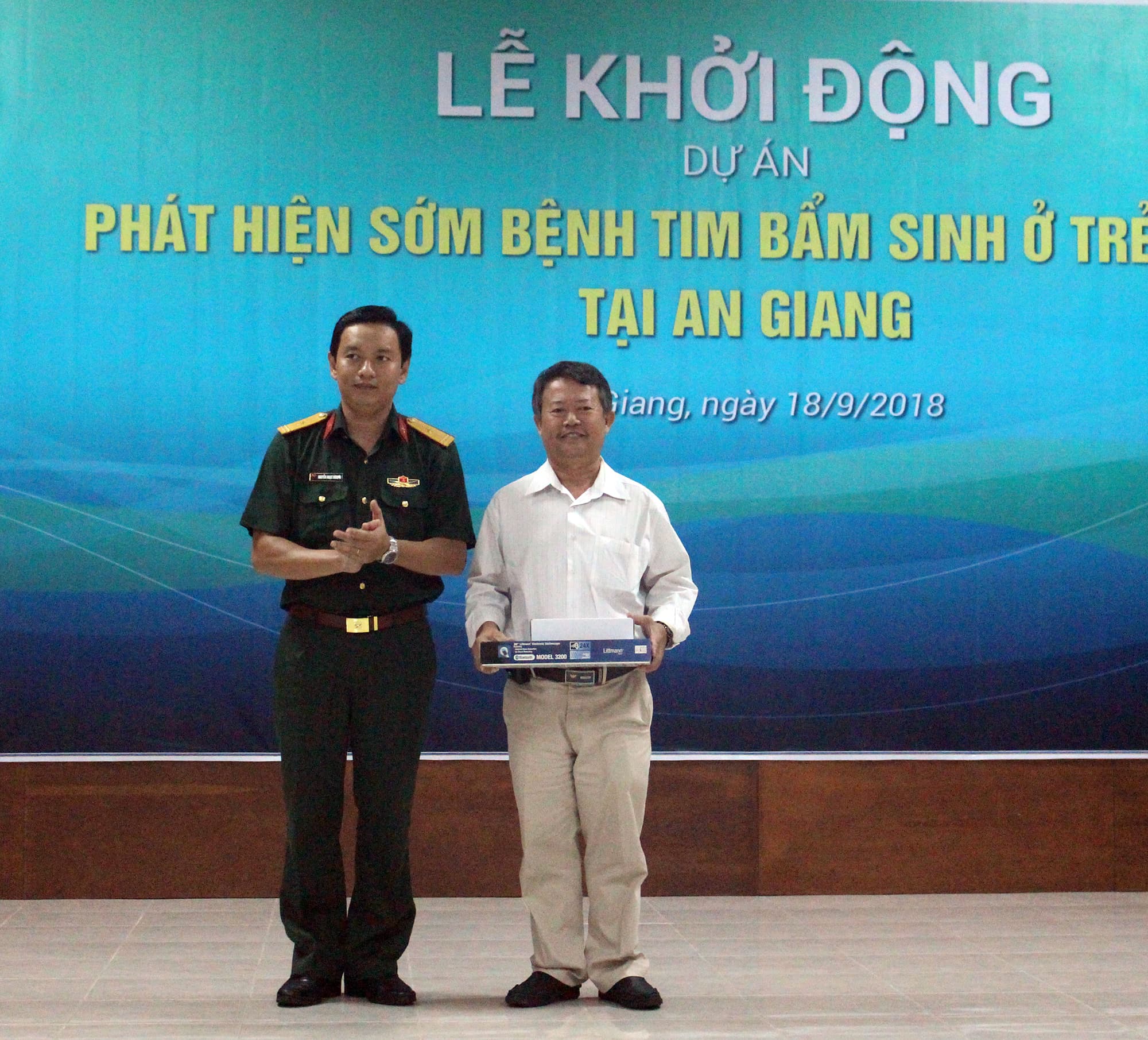 Khởi động dự án “Phát hiện sớm bệnh tim bẩm sinh ở trẻ sơ sinh tại An Giang"