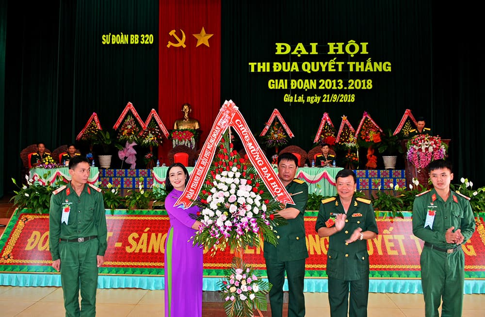 Sư đoàn 320 tổ chức Đại hội Thi đua Quyết thắng giai đoạn 2013-2018