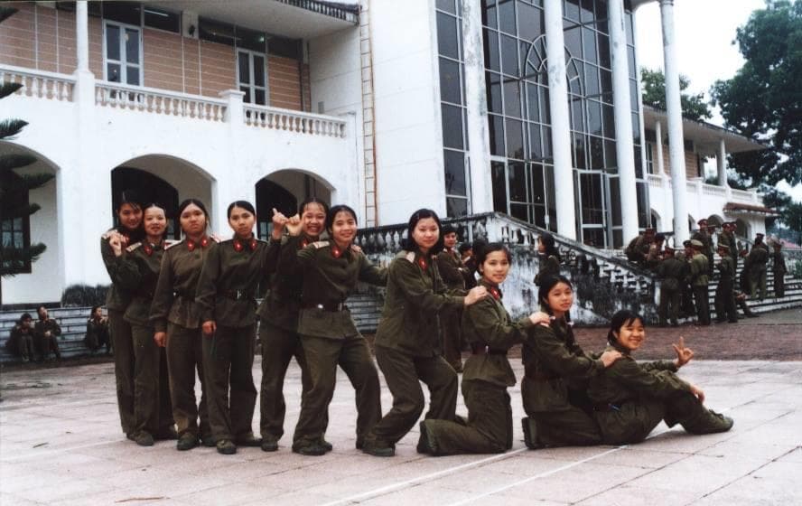 Những nữ học viên cùng niên khóa