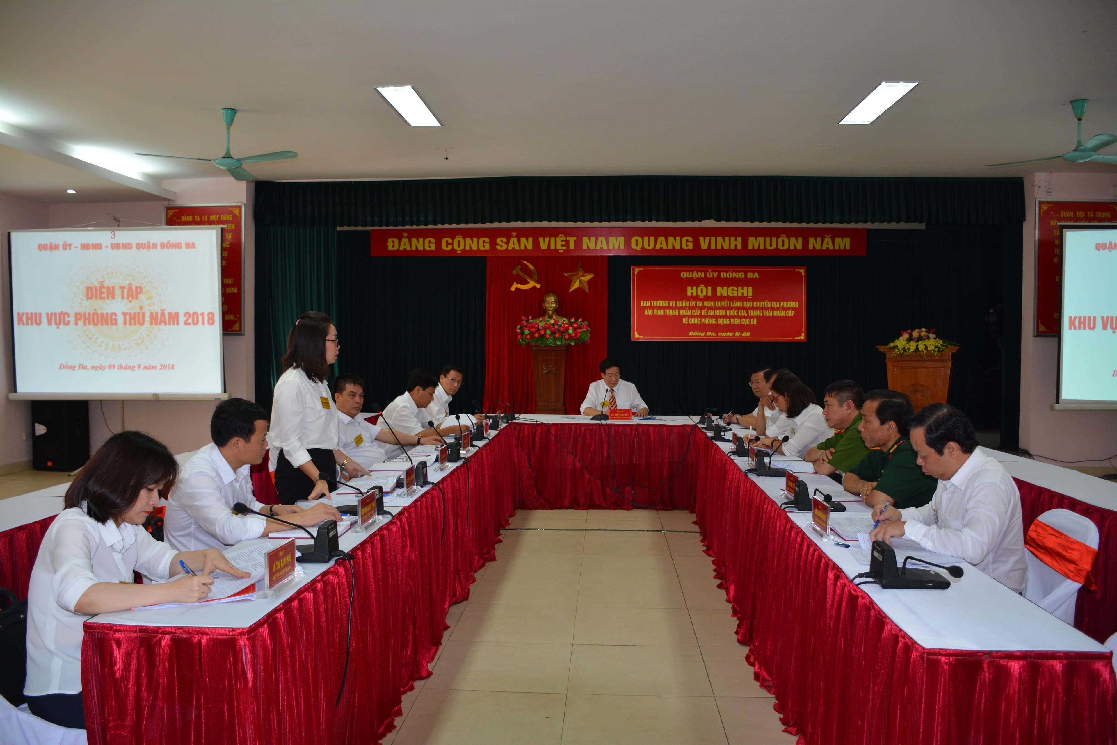 Vận hành tốt cơ chế trong diễn tập