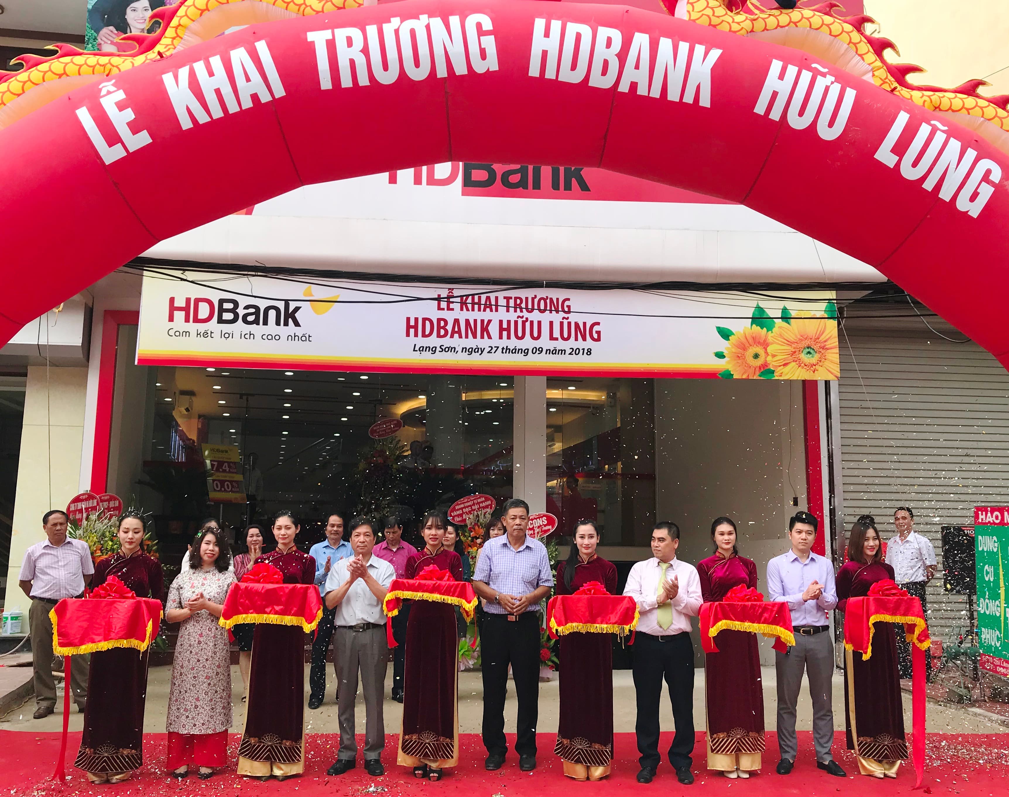 HDBank khai trương phòng giao dịch Hữu Lũng, Lạng Sơn