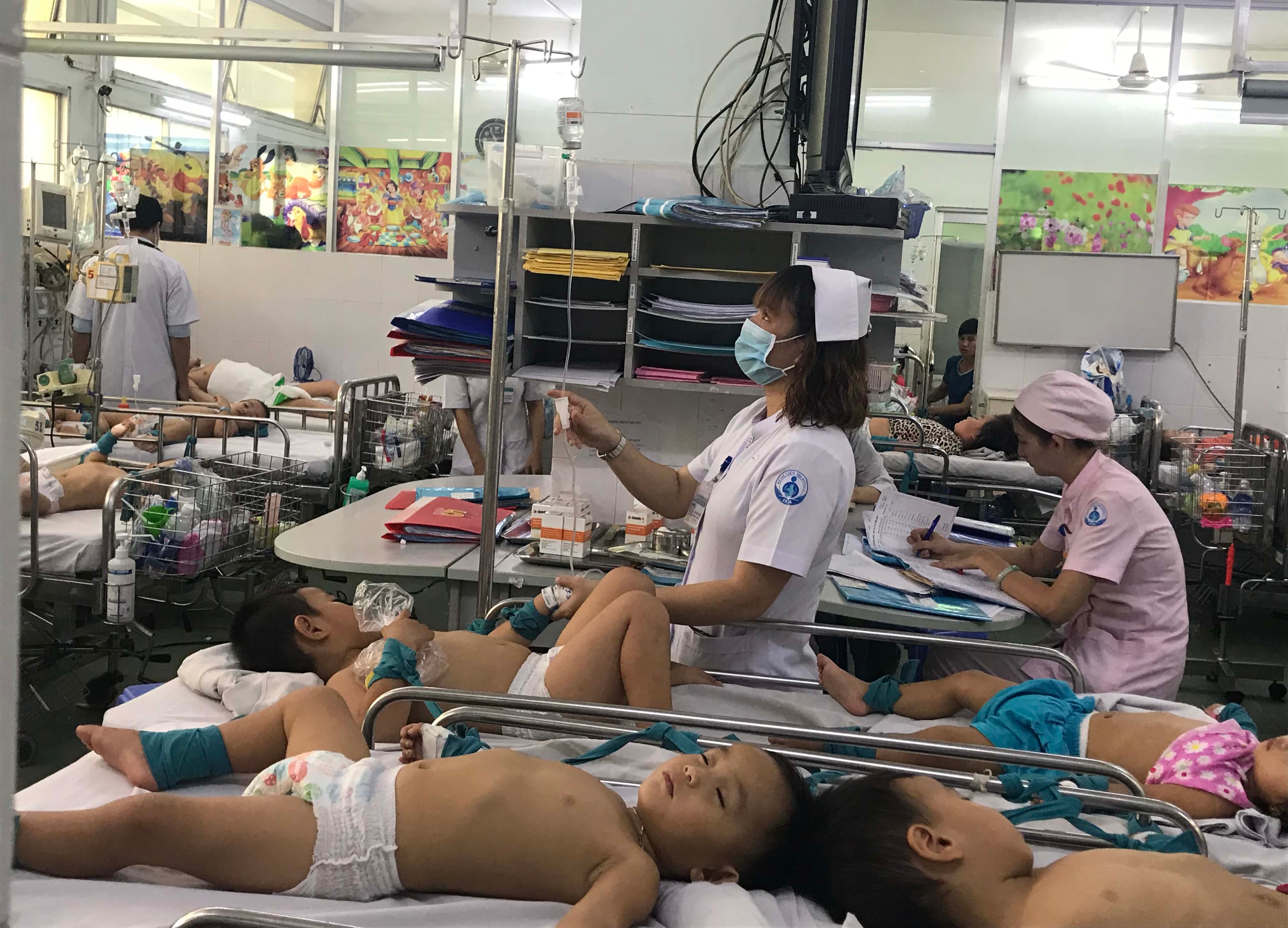 Dịch tay chân miệng ở TP Hồ Chí Minh tăng đột biến