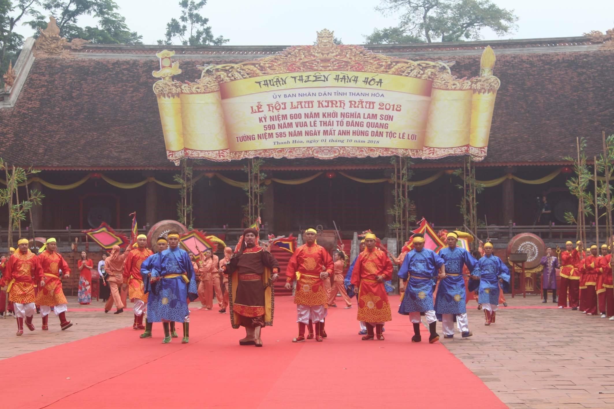 Khai hội Lam Kinh năm 2018