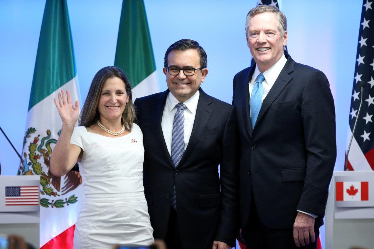 Mỹ, Mexico và Canada đạt thỏa thuận về sửa đổi NAFTA