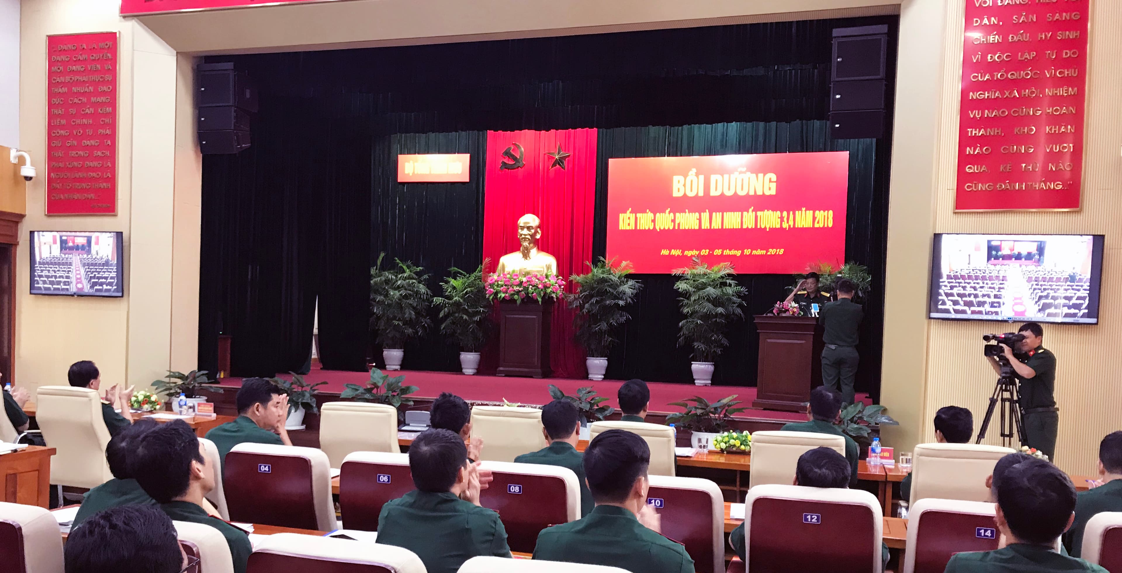 Bồi dưỡng kiến thức quốc phòng và an ninh cho cán bộ Bộ Tổng tham mưu-Cơ quan Bộ Quốc phòng