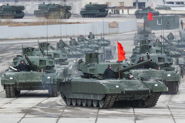 Ấn Độ dự kiến chi 4,5 tỷ USD để mua xe tăng T-14 Armata của Nga