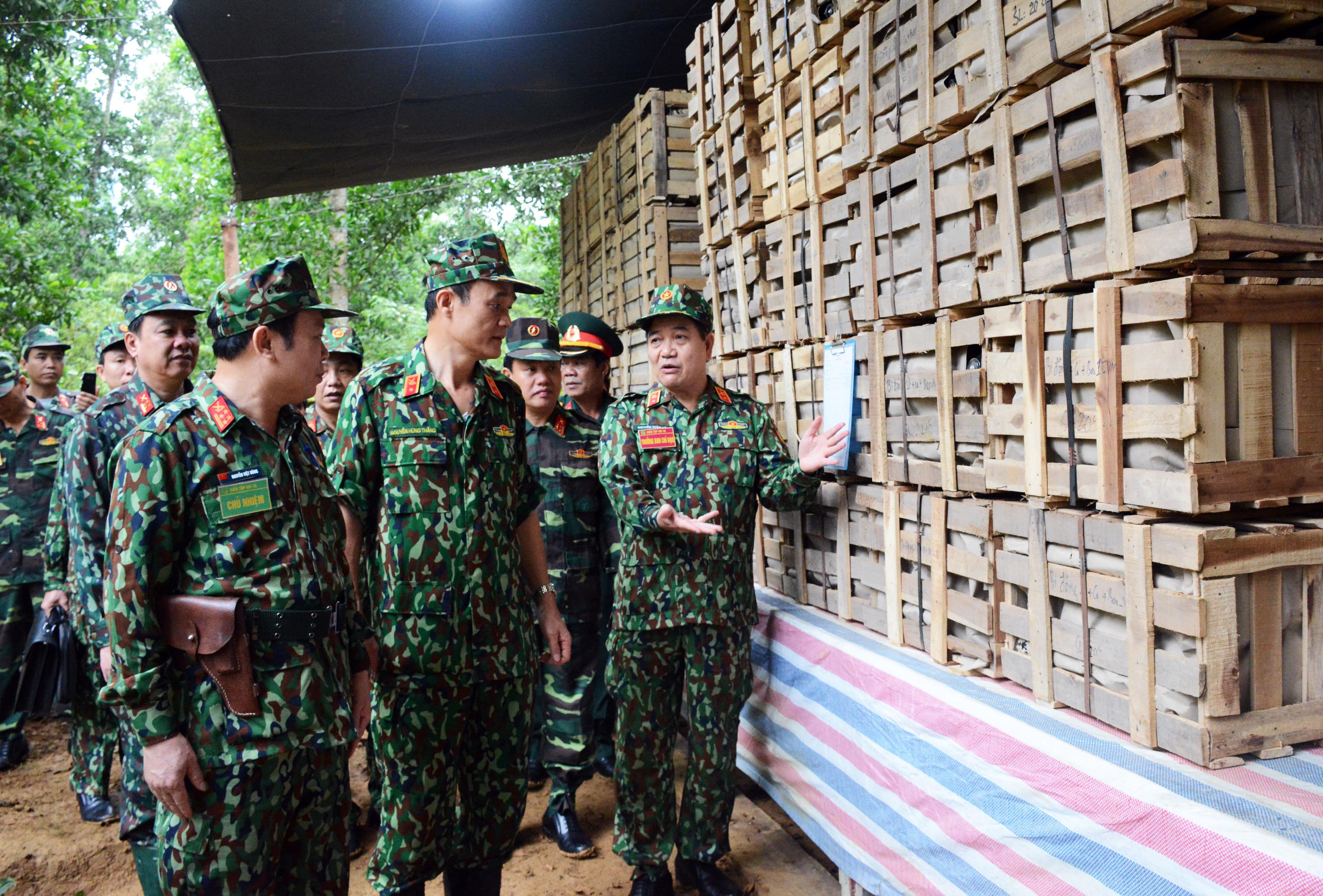 Vận hành kho quân nhu trong thời chiến