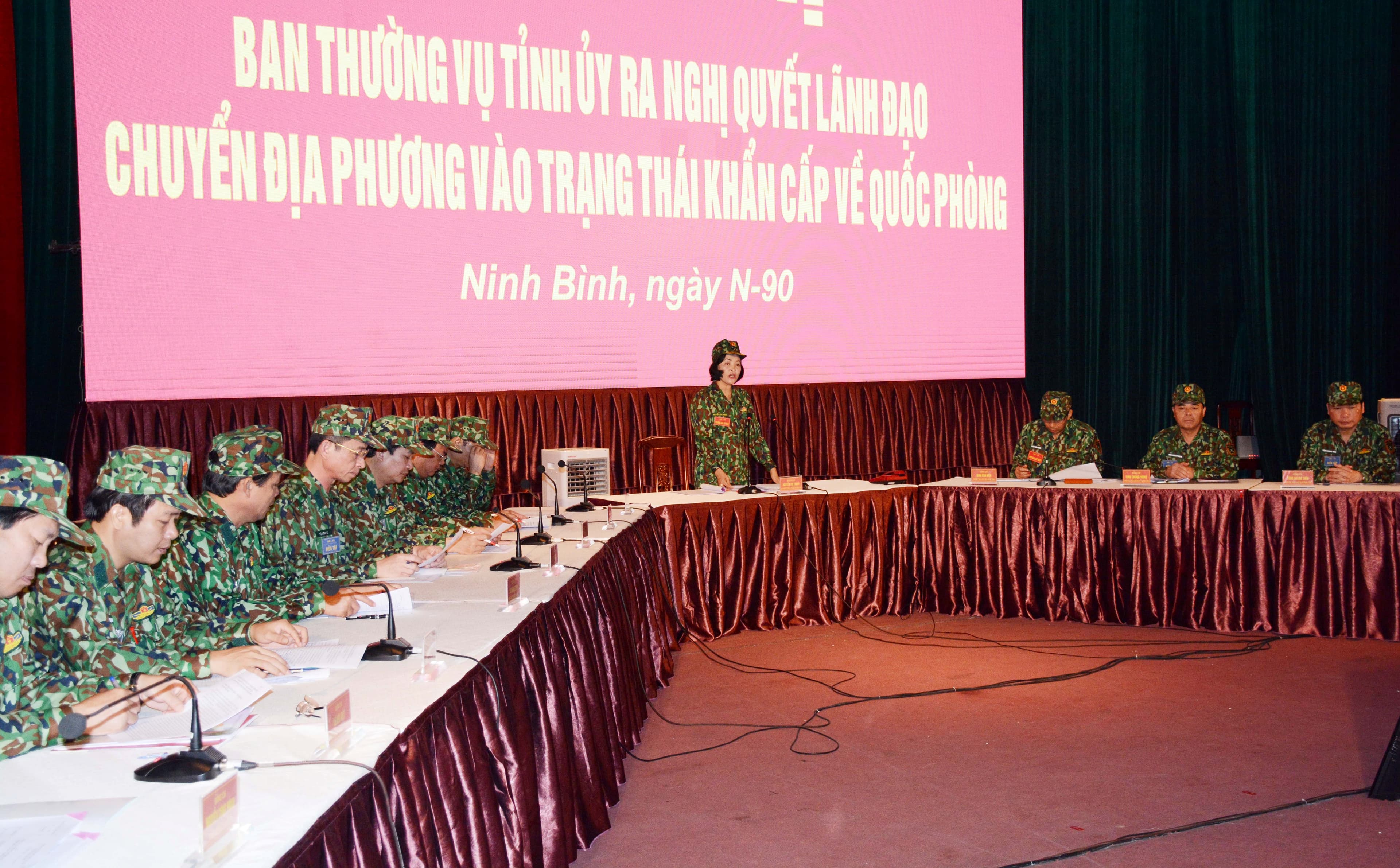 Ninh Bình diễn tập khu vực phòng thủ năm 2018