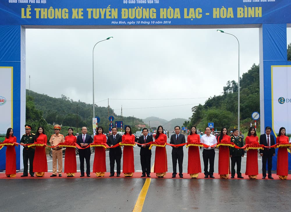 Thông xe hai công trình giao thông kết nối với Thủ đô Hà Nội