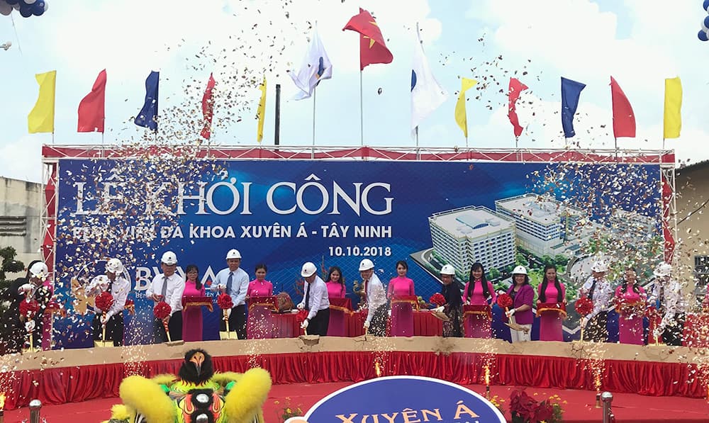 Tây Ninh khởi công dự án Bệnh viện Đa khoa Xuyên Á