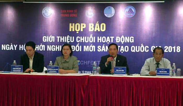 4.500 người sẽ tham gia Ngày hội Khởi nghiệp đổi mới sáng tạo quốc gia 2018