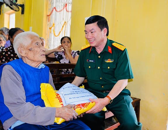 Hoạt động thiện nguyện của Báo Quân đội nhân dân tại Bắc Ninh