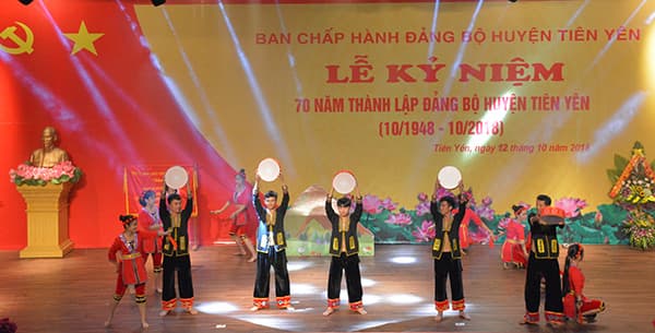 Lễ kỷ niệm 70 năm thành lập Đảng bộ huyện Tiên Yên