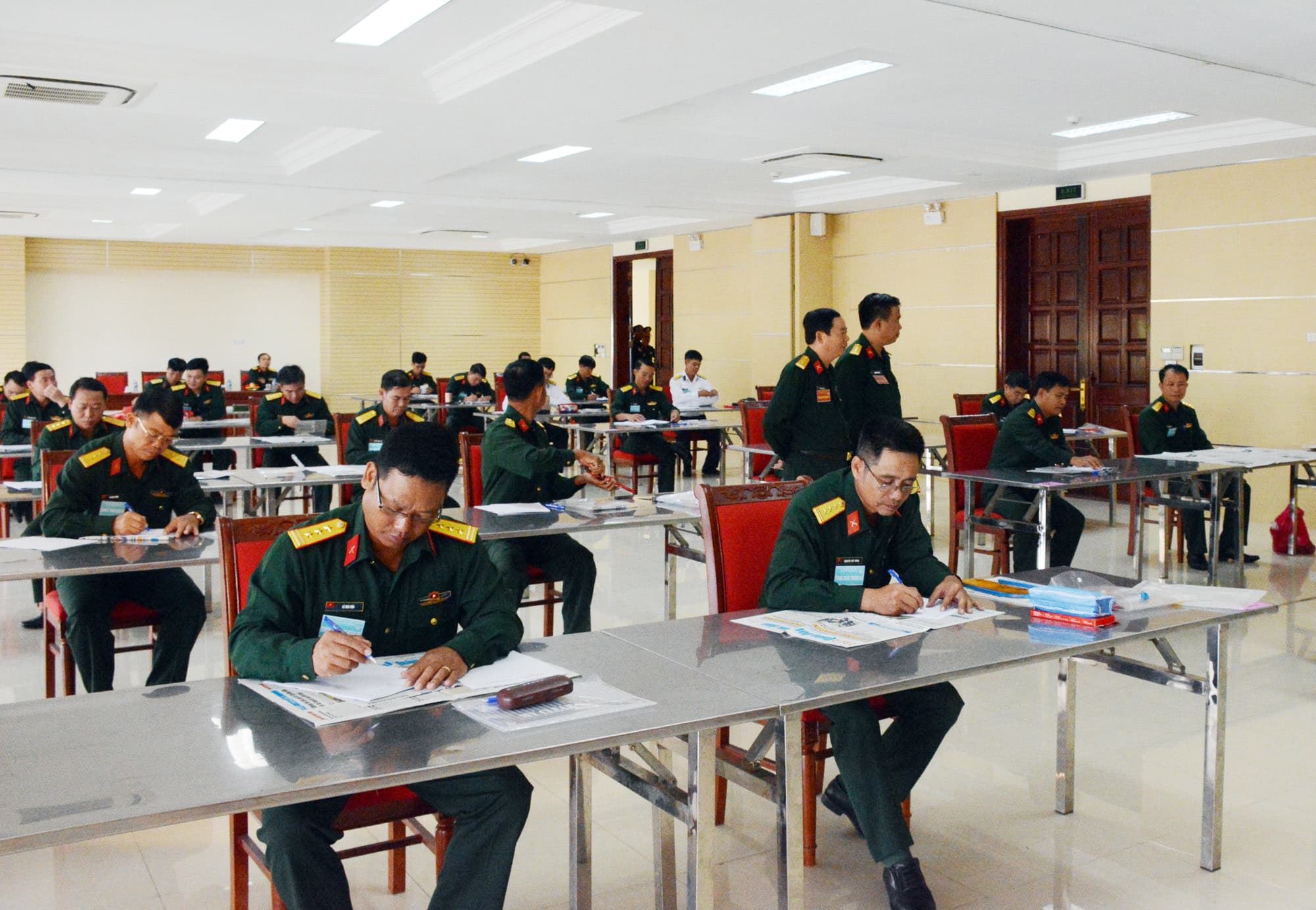 Khai mạc hội thi trung, lữ đoàn trưởng, chính ủy trung, lữ đoàn bộ binh, bộ binh cơ giới, hải quân đánh bộ năm 2018