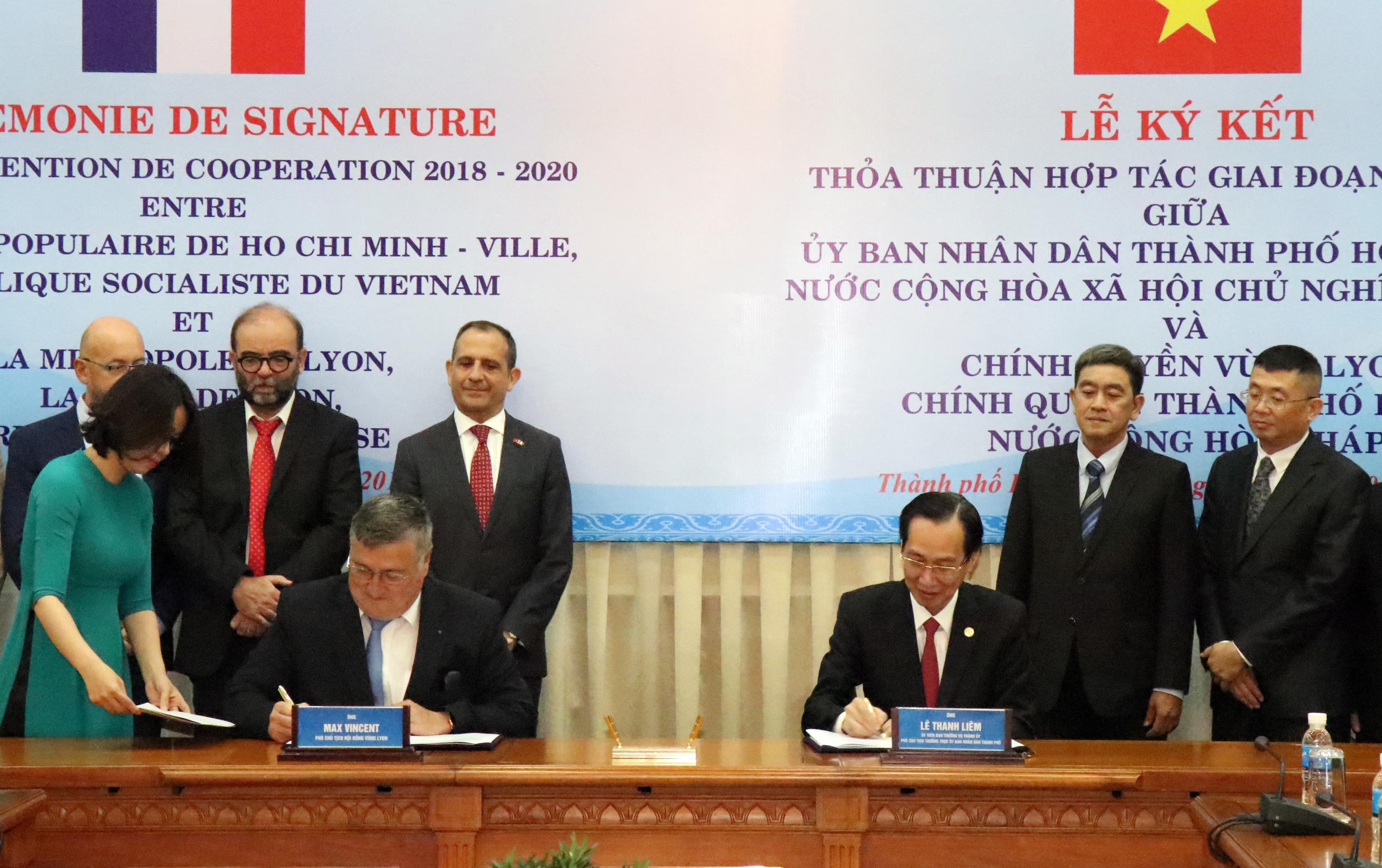 TP Hồ Chí Minh ký thỏa thuận hợp tác với Vùng Lyon (Pháp)