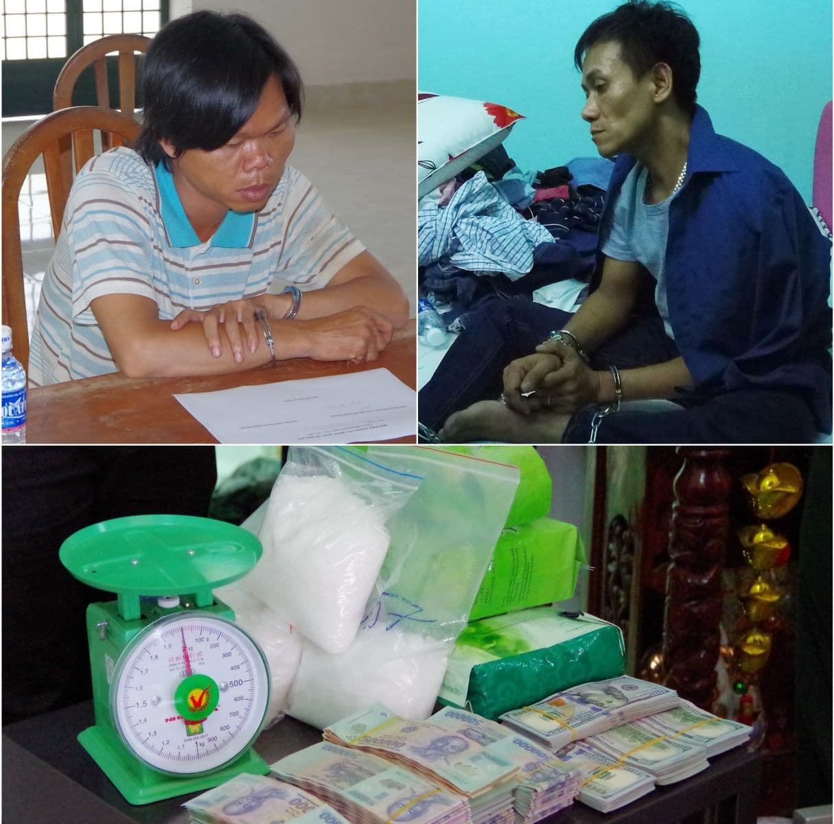 Phá đường dây vận chuyển hơn 12 kg ma túy đá từ Campuchia về Việt Nam