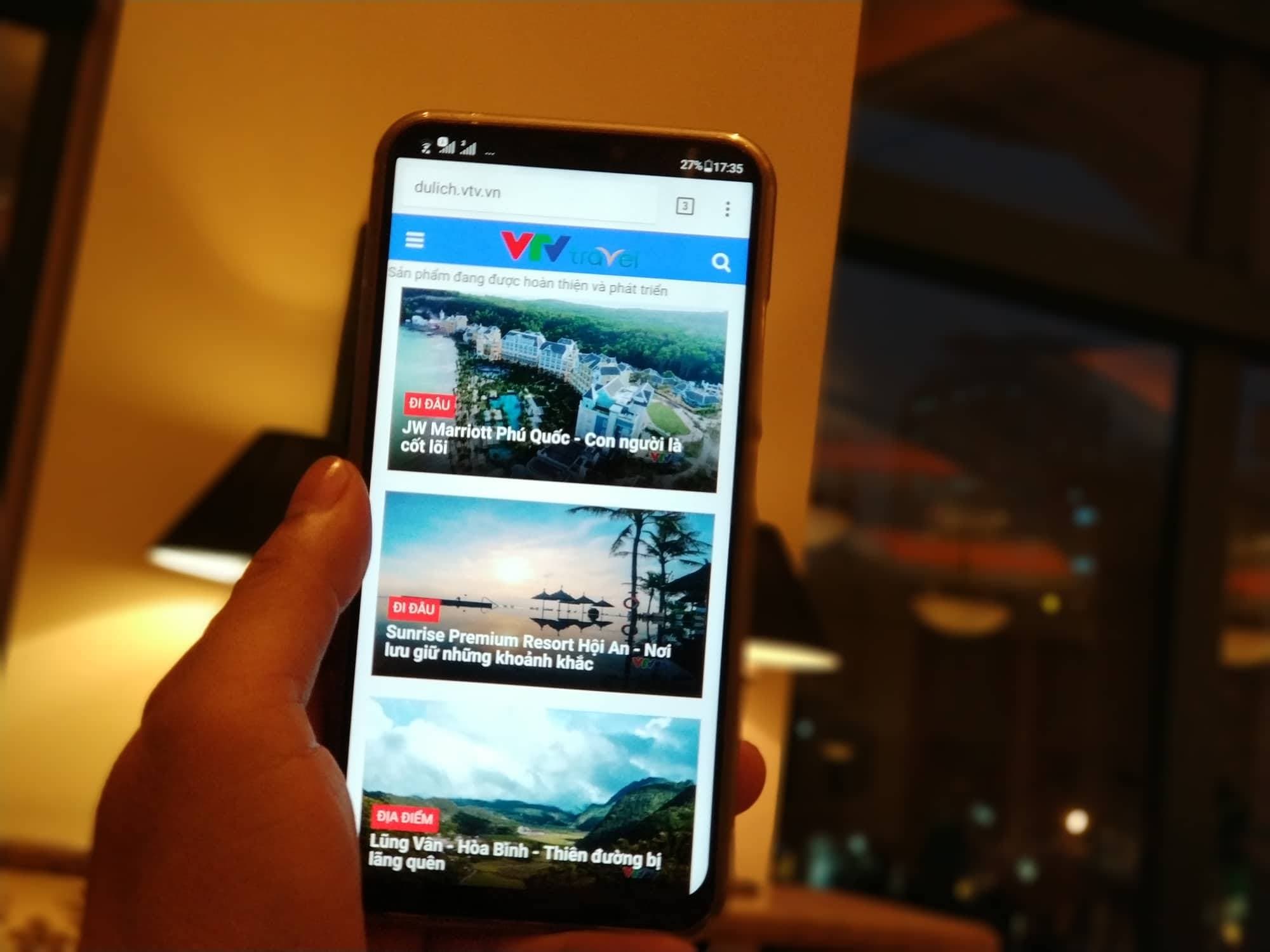 Xây dựng cổng thông tin du lịch thông minh - VTV Travel