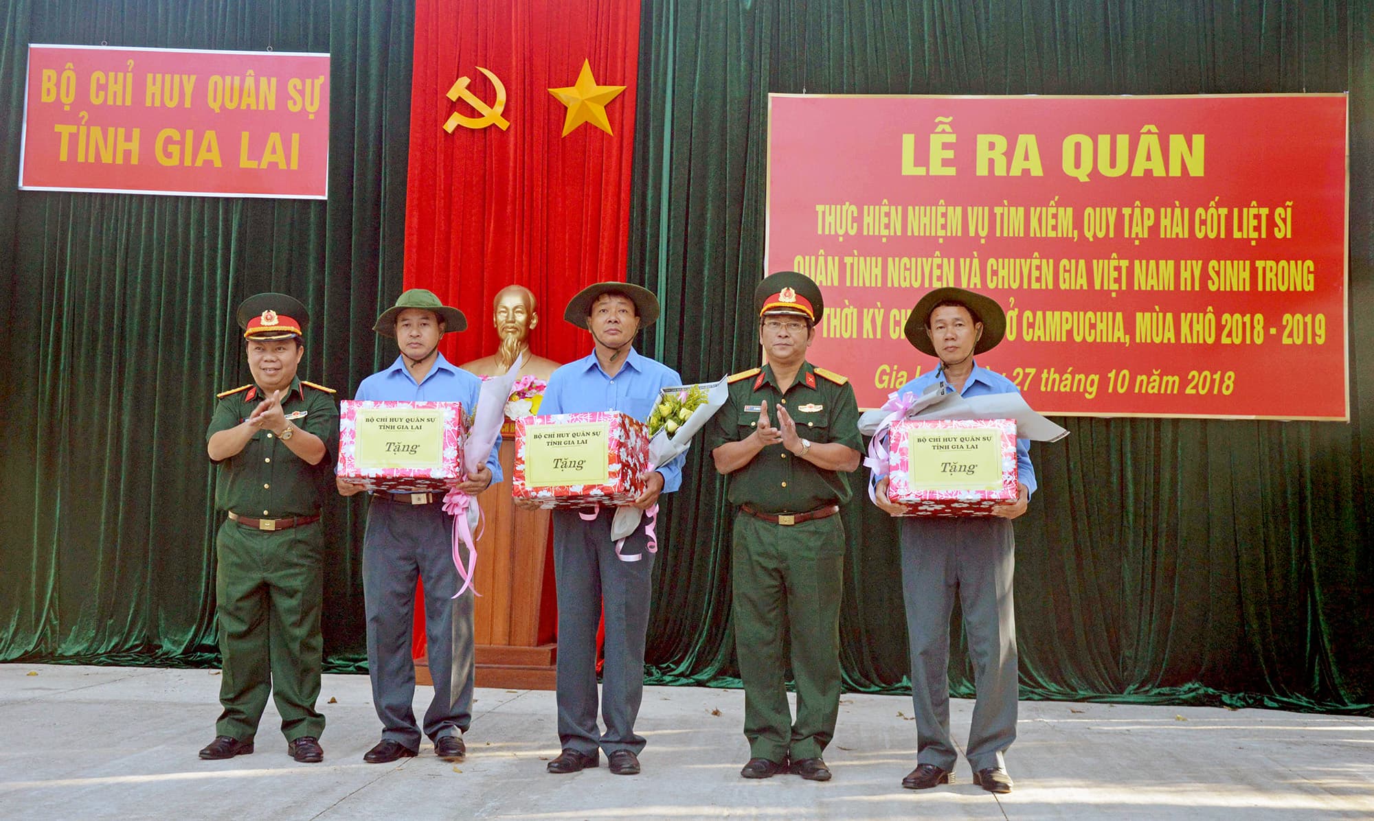 Gia Lai: Xuất quân tìm kiếm, quy tập, hồi hương hài cốt liệt sĩ
