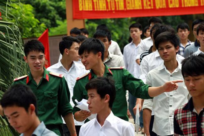 Ban Tuyển sinh quân sự Bộ Quốc phòng thông tin về trường hợp thí sinh Trường Sĩ quan Thông tin trả về