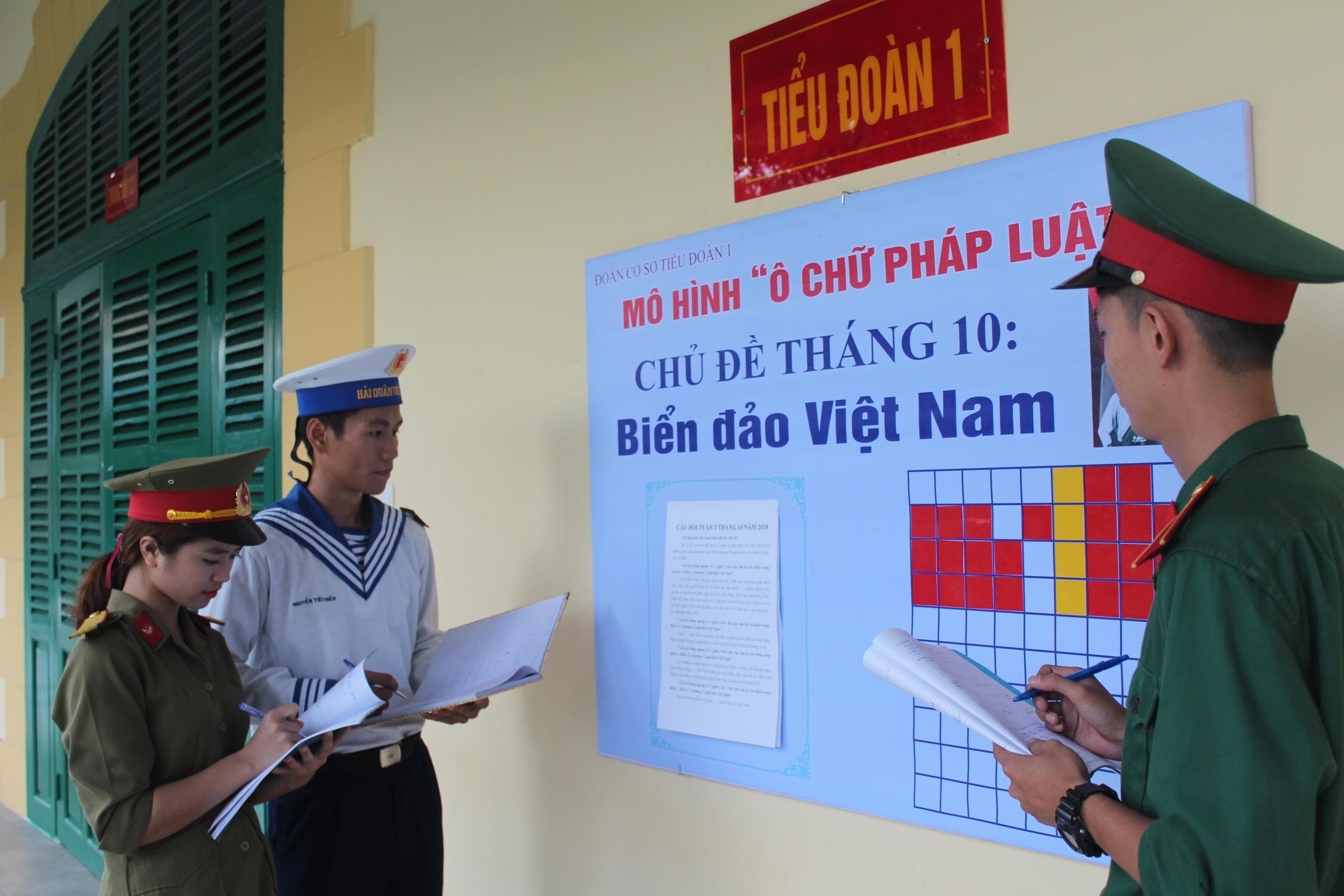 Vui học cùng “Ô chữ pháp luật”