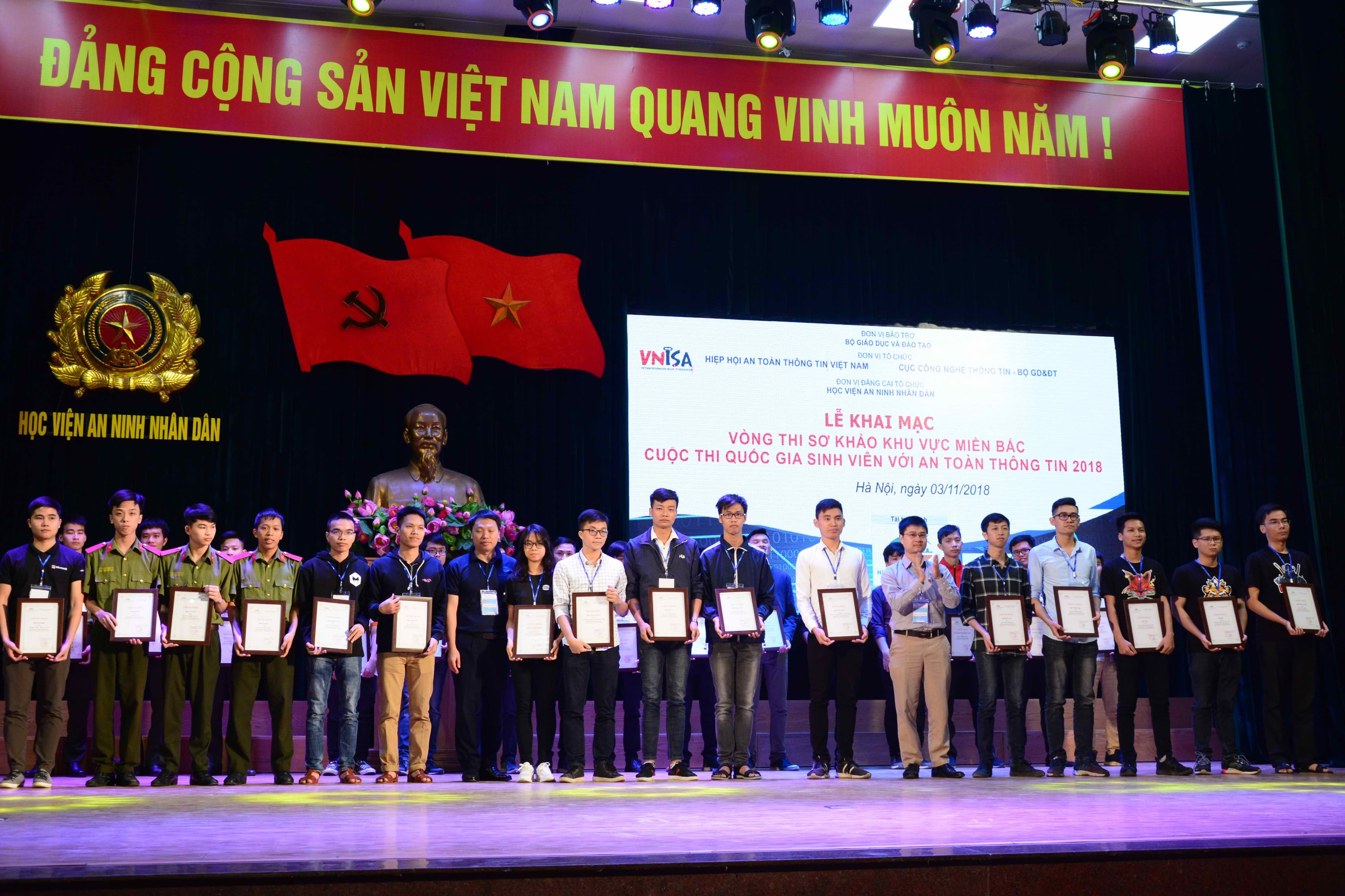 Khởi tranh vòng sơ khảo cuộc thi sinh viên với an toàn thông tin 2018