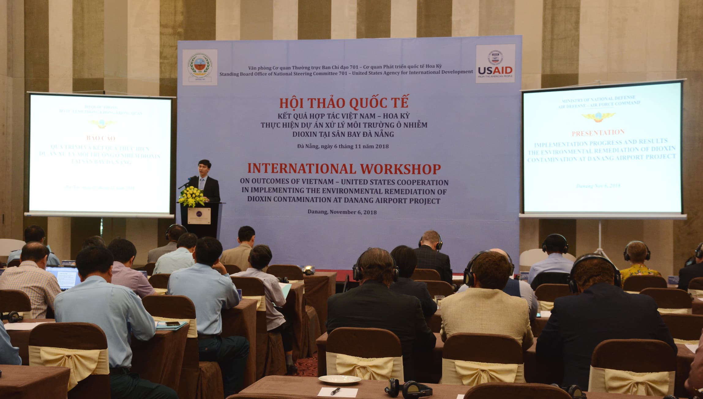 Đánh giá kết quả Dự án xử lý môi trường ô nhiễm dioxin tại sân bay Đà Nẵng