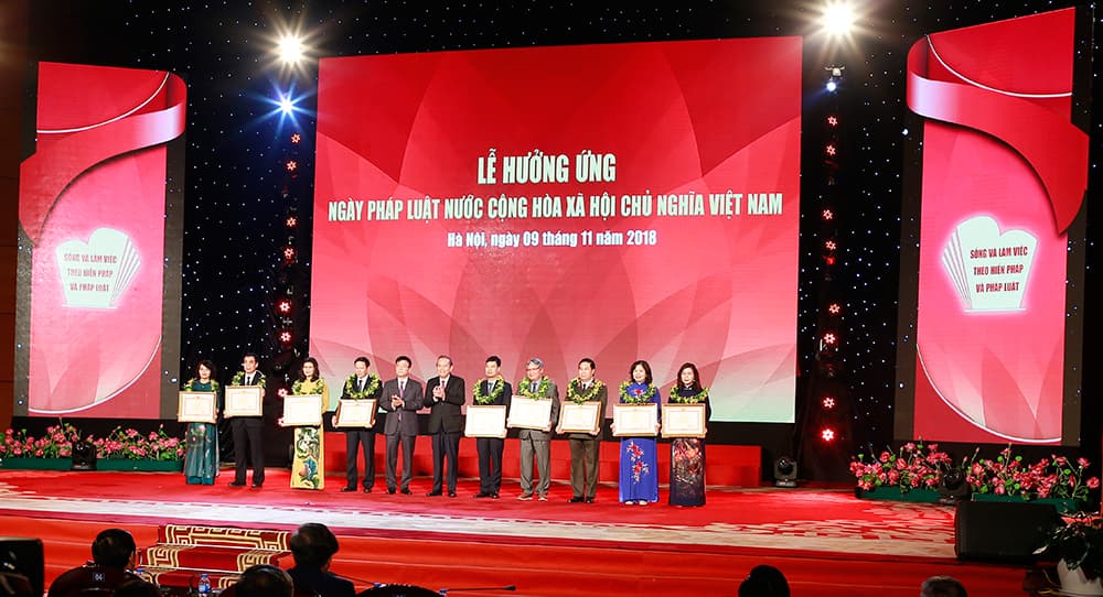 Ngày Pháp luật Việt Nam năm 2018 đã đạt được những kết quả đáng ghi nhận