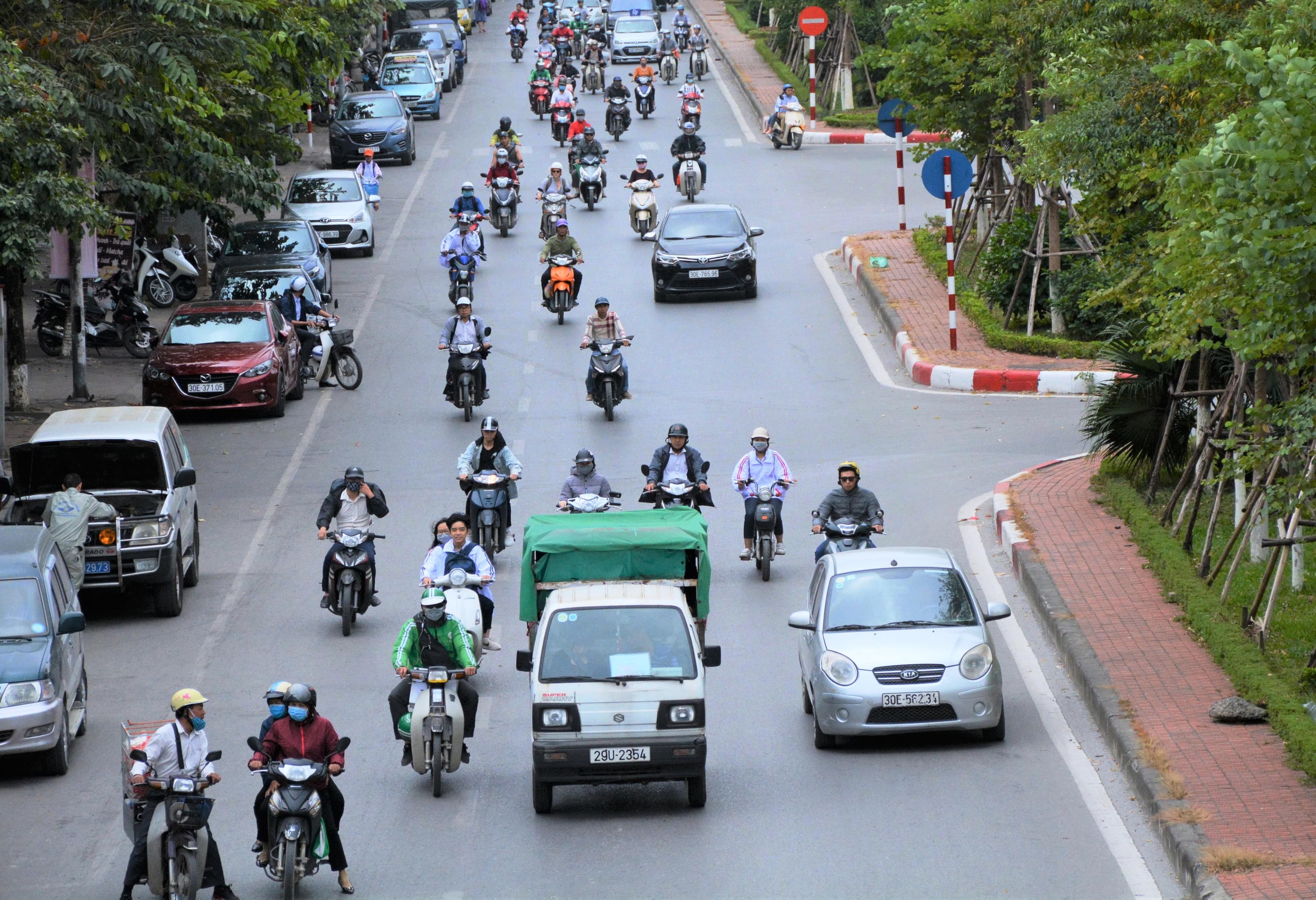 Nghiên cứu thu phí phương tiện vào nội đô Hà Nội