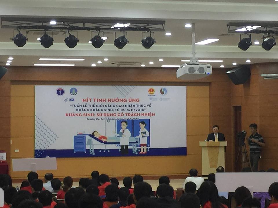 Người dân cần sử dụng kháng sinh đúng cách và có trách nhiệm