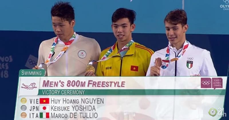 Kình ngư trẻ Nguyễn Huy Hoàng - niềm tự hào của thể thao Việt Nam