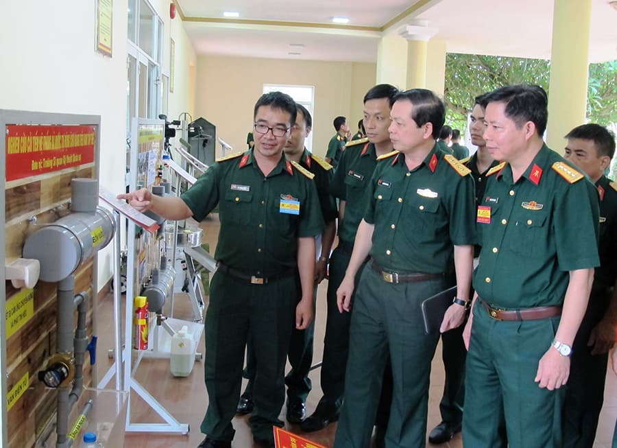 Nhân rộng điển hình, mô hình hiệu quả về công tác hậu cần