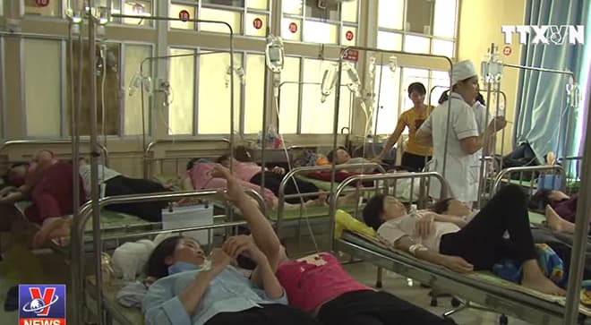 Bình Định: Trên 150 công nhân bị dị ứng phải cấp cứu sau bữa ăn trưa đã được xuất viện